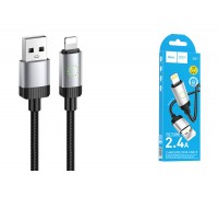 Кабель USB - Lightning HOCO X117 Star (черный)