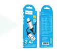 Кабель USB - Lightning HOCO X117 Star (черный)
