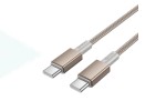 Кабель Type-C - Type-C HOCO X119 Energy 60W (золотой)