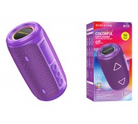Портативная беспроводная колонка BOROFONE BR38 Free-flowing sports BT (фиолетовый)