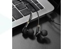 Наушники вакуумные проводные HOCO M58 Amazing universal earphones (черный)