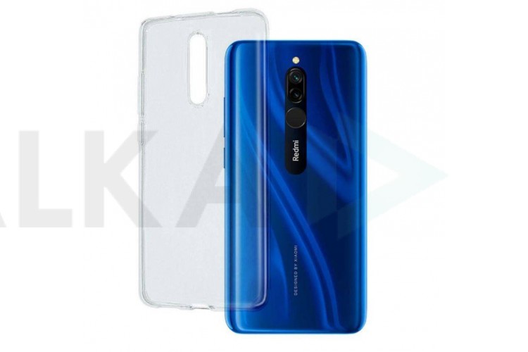 Чехол для Xiaomi Redmi 8 ультратонкий 0,3мм (прозрачный)