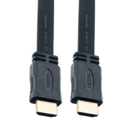 Кабель HDMI-HDMI (V1.4) PERFEO HDMI A вилка - HDMI A вилка, плоский, ver.1.4, длина 3 м. (H1303)
