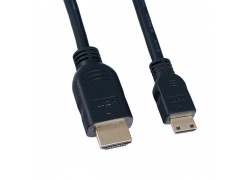 Кабель HDMI Mini - HDMI PERFEO HDMI A вилка - HDMI C (mini HDMI) вилка, ver.1.4, длина 2 м. (H1101)