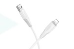 Кабель USB - Lightning BOROFONE BX119 New (белый) 1м