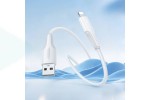 Кабель USB - Lightning BOROFONE BX119 New (белый) 1м