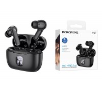 Наушники вакуумные беспроводные BOROFONE FQ7 Treasure ANC+ENC (черный)