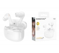 Наушники вакуумные беспроводные BOROFONE FQ9 Peaceful (белый)