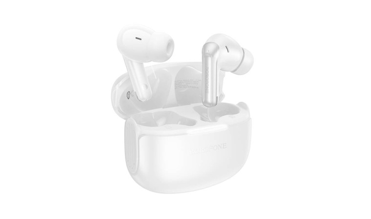 Наушники вакуумные беспроводные BOROFONE FQ9 Plus Peaceful ANC+ENC (белый) Наушники вакуумные беспроводные BOROFONE FQ9 Plus Peaceful ANC+ENC (белый)