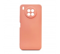 Чехол для Huawei Honor 50 Lite тонкий (бледно-розовый)
