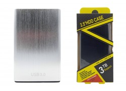 Кейс для HDD/SSD 2.5'' USB3.0 - SATA металл (S2509U3_Silver)