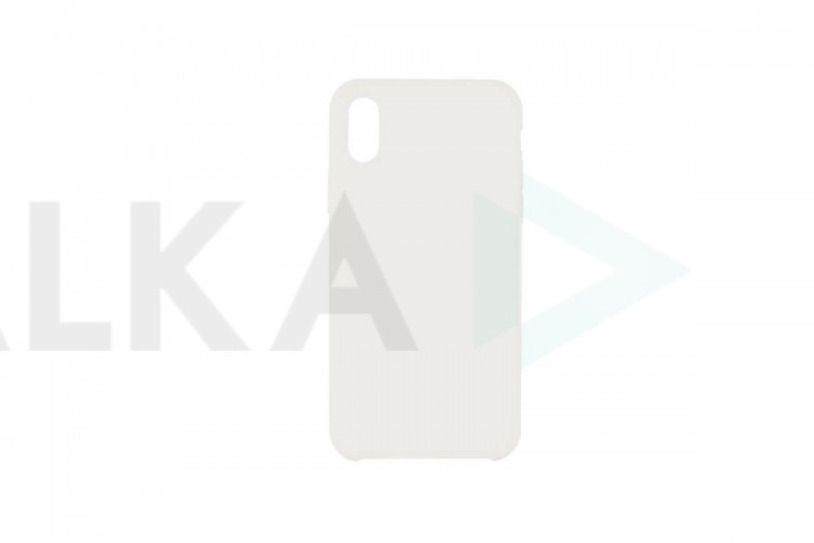 Чехол для iPhone ХR Silicone Case Soft Touch (белый) 9