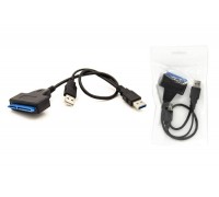 Кабель USB3.0 Type-A (M) --> SATA II + доп.питание для HDD 3.5
