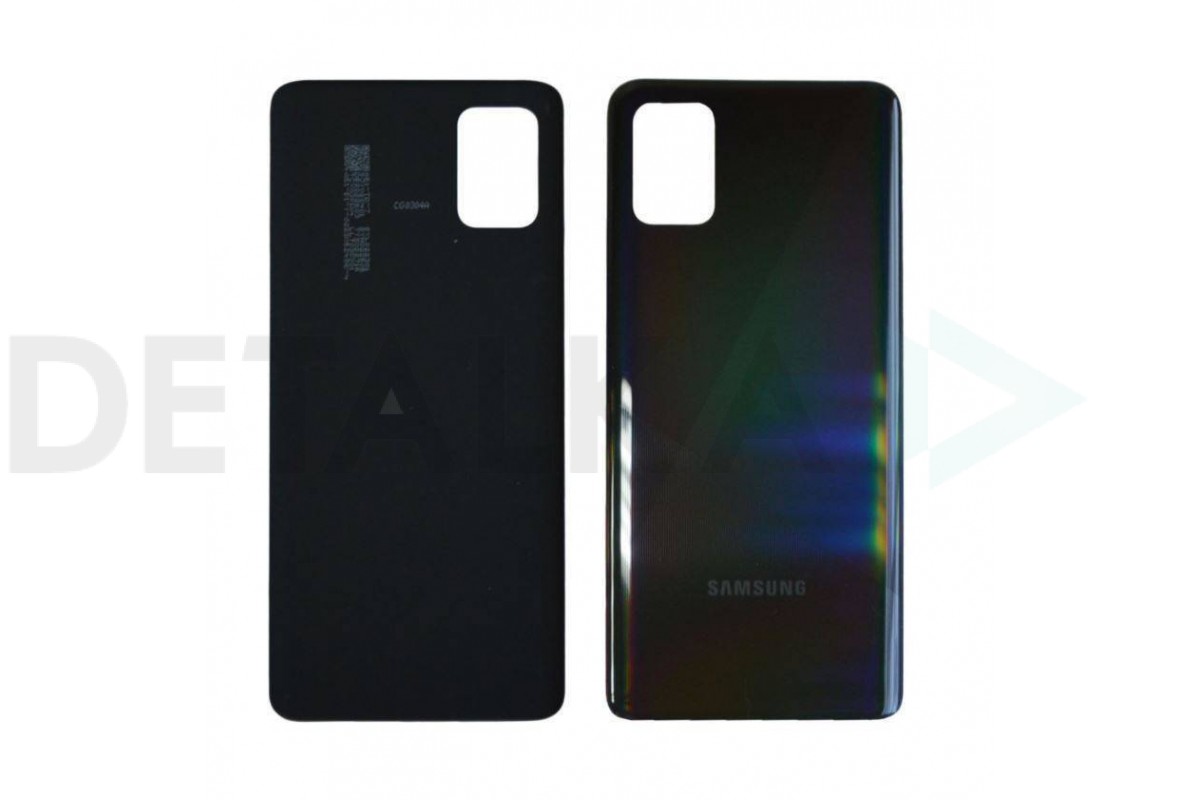 Задняя крышка для Samsung A515F Galaxy A51 (черный) в Детальке купить,