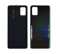 Задняя крышка для Samsung A515F Galaxy A51 (черный)
