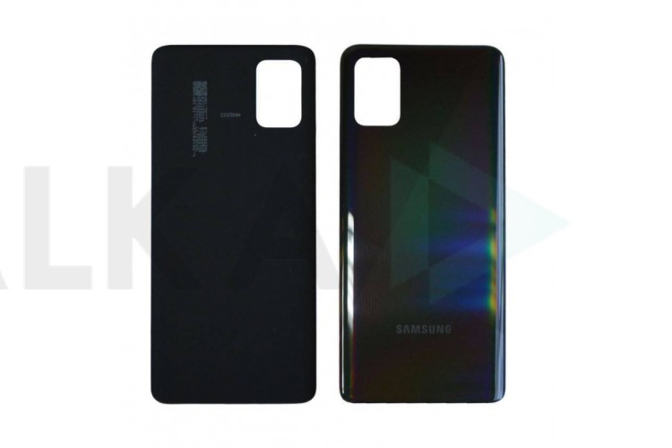 Задняя крышка для Samsung A515F Galaxy A51 (черный)