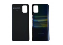 Задняя крышка для Samsung A715F Galaxy A71 (черный)
