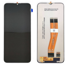 Дисплей для Samsung A037F Galaxy A03S Black в сборе с тачскрином 100%
