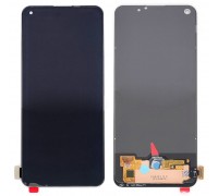 Дисплей для Realme 8 4G (RMX3085)/ Oppo A74 4G в сборе с тачскрином, версия 04 (черный) OLED
