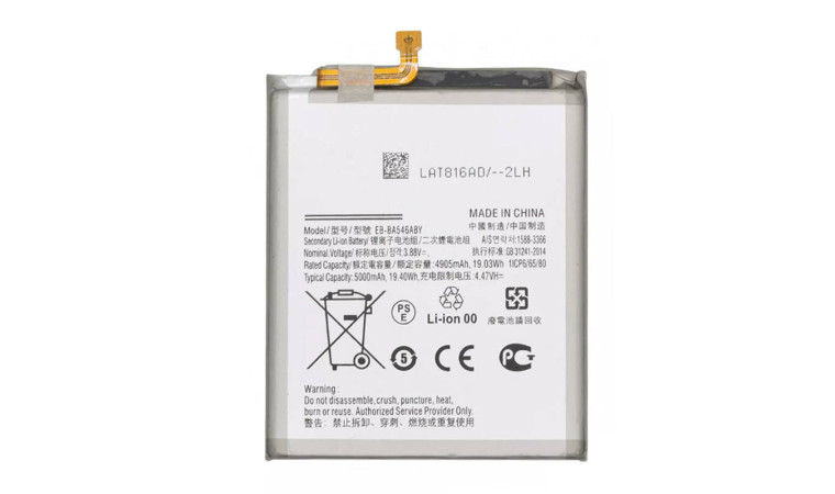 Аккумулятор EB-BA546ABY для Samsung Galaxy A34 5G (A346B) / A35 5G (A356E) / A54 5G (A546E) / A25 5G (A256E) (FreePack) Аккумулятор EB-BA546ABY для Samsung Galaxy A34 5G (A346B) / A35 5G (A356E) / A54 5G (A546E) / A25 5G (A256E) (FreePack)