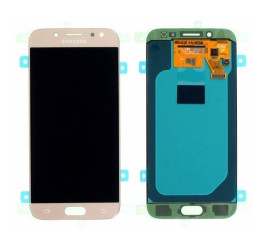 Дисплей для Samsung J530F Galaxy J5 (2017) big glass в сборе с тачскрином (золото), OLED (Диагональ отличается от оригинала)