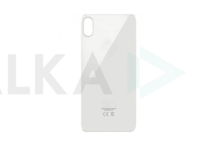 Задняя крышка (стекло) для iPhone XS Max (белый)