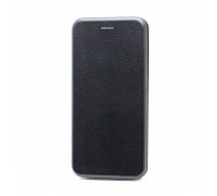 Чехол-книжка iPhone 12/12 Pro (6.1) боковой, под крокодила (черный)