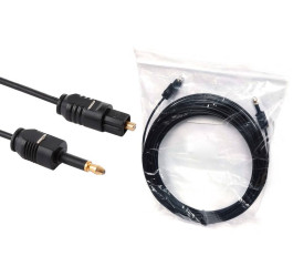 Кабель оптический miniToslink - Toslink 10,0 м (OD2.2)