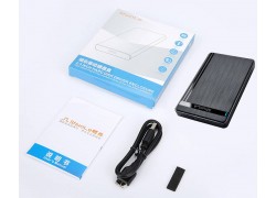 Кейс для HDD/SSD 2.5'' USB3.0 - SATA пластик ShuoLe (black)