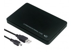 Кейс для HDD/SSD 2.5'' USB2.0 - SATA пластик (Black)