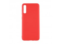 Чехол для Samsung A70S (A707) тонкий (красный)