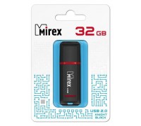 Флешка USB 2.0 Mirex KNIGHT BLACK 32GB (ecopack)
