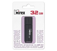 Флешка USB 2.0 Mirex LINE BLACK 32GB (ecopack)