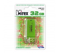 Флешка USB 3.0 Mirex CHROMATIC GREEN 32GB (ecopack)