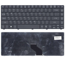 Клавиатура для ноутбука Acer Aspire 3810T, Timeline 3410, 3410T, 3410G, 4741, 3810, 3810T, 3810TZ, 3810TZG, 4740 черная