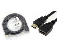 Кабель HDMI (папа - мама) удлинитель 3 м (V1.4)