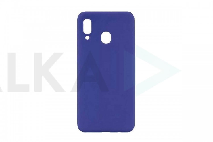 Чехол для Samsung M20  в блистере (темно-синий)