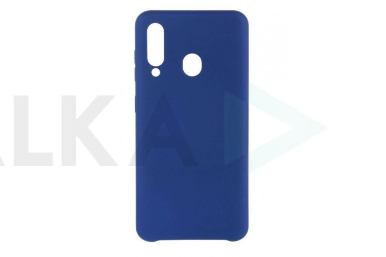 Чехол для Samsung A60  в блистере (темно-синий)
