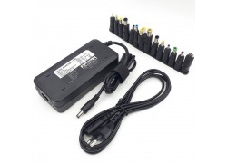 Универсальное зарядное устройство для ноутбука 120W + 14 переходников 2pin (ручной выбор напряжения)