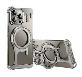 Чехол для телефона LIQUID Metal Phone 16 Pro (Серебряный)