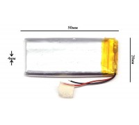 Универсальный аккумулятор 50x20x4 3.7V 500mAh (402050P)