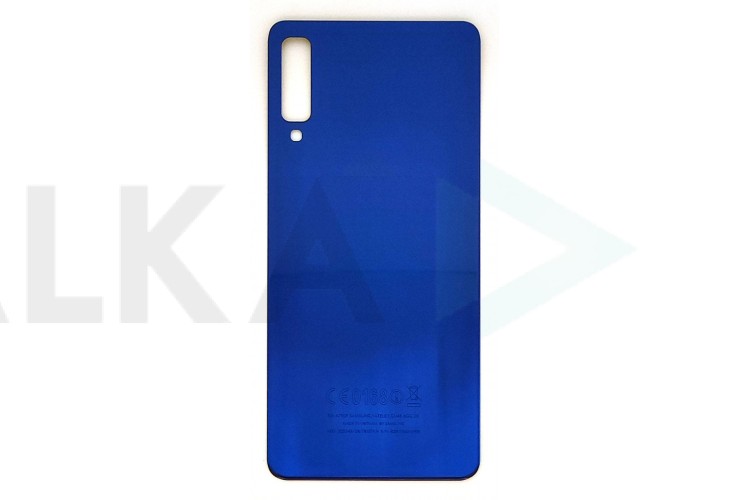 Задняя крышка для Samsung A750F Galaxy A7 2018 (синий)