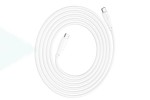 Кабель USB Type-C - USB Type-C HOCO X93 PD60W (белый) 2м