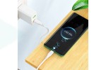 Кабель USB Type-C - USB Type-C HOCO X93 PD60W (белый) 2м