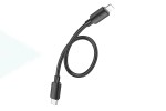 Кабель USB Type-C - Lightning HOCO X96 PD20W (черный) 0,25м