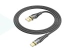 Кабель USB - USB Type-C HOCO U121 (черный) 1м