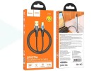Кабель USB - USB Type-C HOCO U121 (черный) 1м