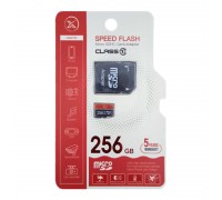 Карта памяти MicroSDXC_256 Gb ХО High level TF high speed 256GB BLACK+RED