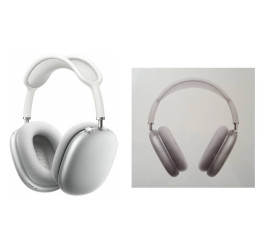 Наушники мониторные беспроводные AirPods Max гироскоп, алюм. корпус, ориг чип, анимация, шумоподавление (SUPER LUX orig.) (белые)