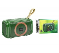 Портативная беспроводная колонка BOROFONE BR17 Cool Sports BT speaker (зеленый)